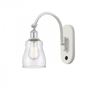 Ellery - 1 Light - 5 inch - White Polished Chrome - Adjustable Swing Arm (3442|518-1W-WPC-G392-LED)