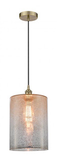 Cobbleskill - 1 Light - 9 inch - Antique Brass - Cord hung - Mini Pendant (3442|616-1P-AB-G116-L)