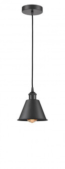 Smithfield - 1 Light - 7 inch - Matte Black - Cord hung - Mini Pendant (3442|616-1P-BK-M8)