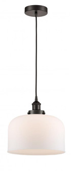 Bell - 1 Light - 12 inch - Oil Rubbed Bronze - Cord hung - Mini Pendant (3442|616-1PH-OB-G71-L-LED)