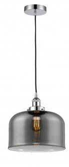Bell - 1 Light - 12 inch - Polished Chrome - Cord hung - Mini Pendant (3442|616-1PH-PC-G73-L-LED)