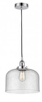 Bell - 1 Light - 12 inch - Polished Chrome - Cord hung - Mini Pendant (3442|616-1PH-PC-G74-L-LED)
