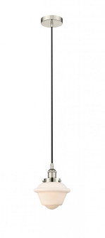 Oxford - 1 Light - 7 inch - Polished Nickel - Cord hung - Mini Pendant (3442|616-1PH-PN-G531)