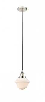 Oxford - 1 Light - 7 inch - Polished Nickel - Cord hung - Mini Pendant (3442|616-1PH-PN-G531)