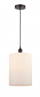 Cobbleskill - 1 Light - 9 inch - Oil Rubbed Bronze - Cord hung - Mini Pendant (3442|616-1P-OB-G111-L)
