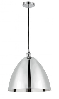 Bristol - 1 Light - 16 inch - Polished Chrome - Cord hung - Mini Pendant (3442|616-1P-PC-MBD-16-PC-LED)