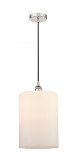Cobbleskill - 1 Light - 9 inch - Polished Nickel - Cord hung - Mini Pendant (3442|616-1P-PN-G111-L-LED)