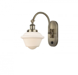 Oxford - 1 Light - 8 inch - Antique Brass - Adjustable Swing Arm (3442|918-1W-AB-G531)