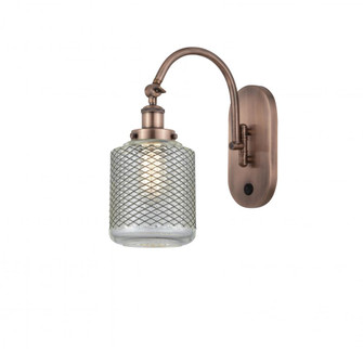 Stanton - 1 Light - 6 inch - Antique Copper - Adjustable Swing Arm (3442|918-1W-AC-G262)