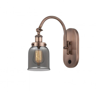 Bell - 1 Light - 5 inch - Antique Copper - Adjustable Swing Arm (3442|918-1W-AC-G53-LED)