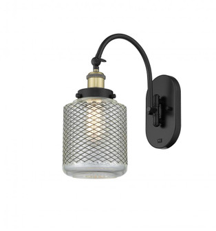 Stanton - 1 Light - 6 inch - Black Antique Brass - Adjustable Swing Arm (3442|918-1W-BAB-G262)