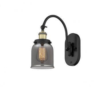 Bell - 1 Light - 5 inch - Black Antique Brass - Adjustable Swing Arm (3442|918-1W-BAB-G53-LED)