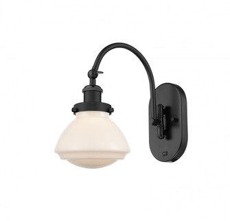 Olean - 1 Light - 7 inch - Matte Black - Adjustable Swing Arm (3442|918-1W-BK-G321)