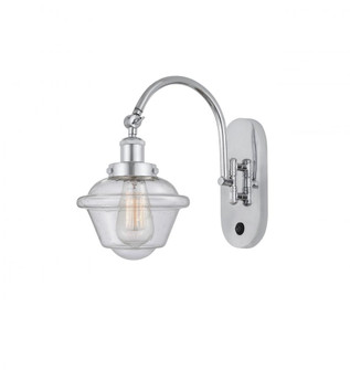 Oxford - 1 Light - 8 inch - Polished Chrome - Adjustable Swing Arm (3442|918-1W-PC-G534-LED)