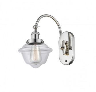 Oxford - 1 Light - 8 inch - Polished Nickel - Adjustable Swing Arm (3442|918-1W-PN-G532)