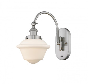 Oxford - 1 Light - 8 inch - Brushed Satin Nickel - Adjustable Swing Arm (3442|918-1W-SN-G531)