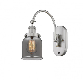 Bell - 1 Light - 5 inch - Brushed Satin Nickel - Adjustable Swing Arm (3442|918-1W-SN-G53-LED)