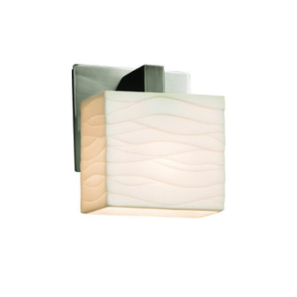 Modular 1-Light LED Wall Sconce (ADA) (254|PNA-8931-55-WAVE-NCKL-LED1-700)