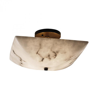 14'' LED Semi-Flush Bowl (254|FAL-9695-25-DBRZ-LED2-2000)