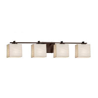 Era 4-Light LED Bath Bar (254|PNA-8444-55-WAVE-DBRZ-LED4-2800)