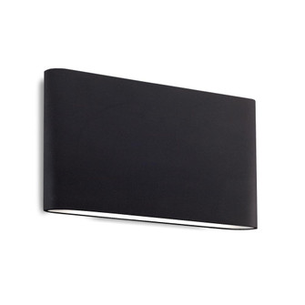 Slate 10-in Black LED All terior Wall (461|AT68010-BK)