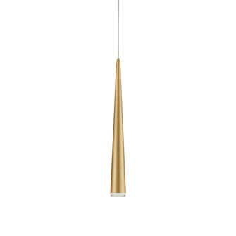 Mina 24-in Brushed Gold LED Pendant (461|401215BG-LED)