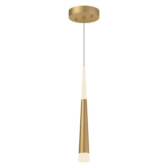 Ultra 2-in Brushed Gold Dimmable LED Pendant (461|402501BG-LED)