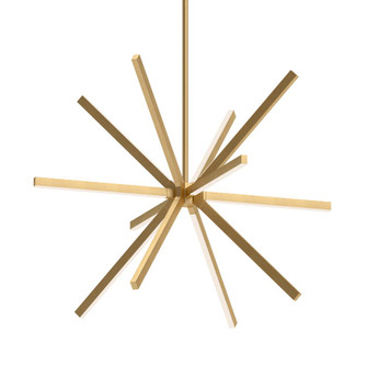 Sirius 48-in Brushed Gold LED Chandeliers (461|CH14348-BG)