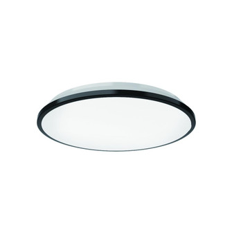 Brook 11-in Black Dimmable LED Flush Mount (461|FM43311-BK)