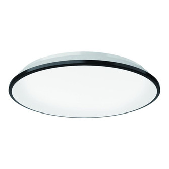 Brook 15-in Black LED Flush Mount (461|FM43315-BK)