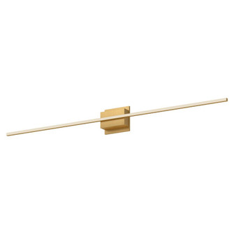 Vega Minor 48-in Brushed Gold Dimmable LED Wall Sconce (461|WS18248-BG)