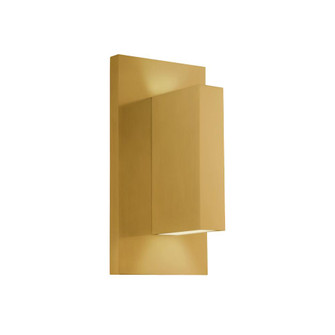 Vista 9-in Brushed Gold LED Wall Sconce (461|WS22109-BG)