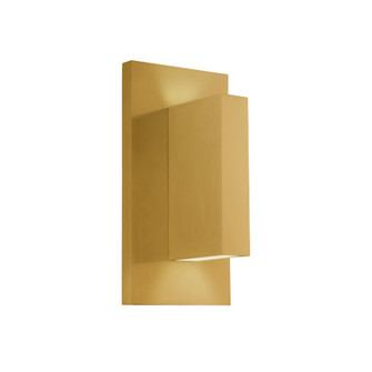 Vista 9-in Brushed Gold Dimmable LED Wall Sconce (461|WS22109-BG)