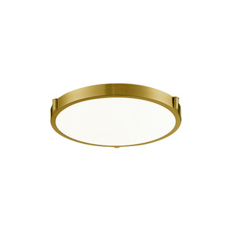 Floyd 11-in Brushed Gold Dimmable LED Flush Mount (461|501102BG-LED)