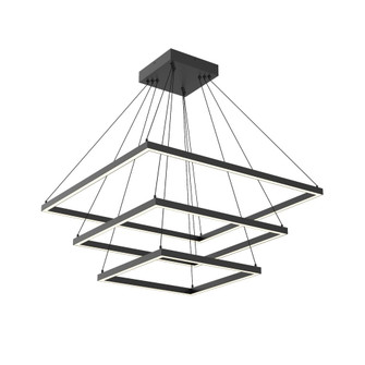 Piazza 32-in Black LED Chandeliers (461|CH88332-BK)