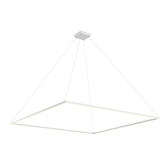 Piazza 72-in White LED Pendant (461|PD88172-WH)