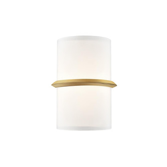 Pondi 9-in Brushed Gold Dimmable LED Wall Sconce (461|WS63209-BG)