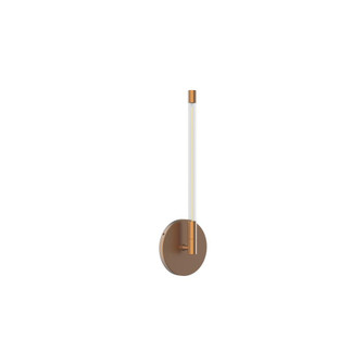 Motif 14-in Brushed Gold Dimmable LED Wall Sconce (461|WS74114-BG)