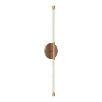 Motif 26-in Brushed Gold Dimmable LED Wall Sconce (461|WS74226-BG)