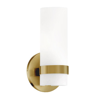 Milano 9-in Brushed Gold Dimmable LED Wall Sconce (461|WS9809-BG)