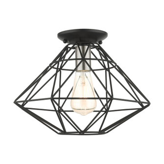 1 Lt Black Flush Mount (108|46248-04)