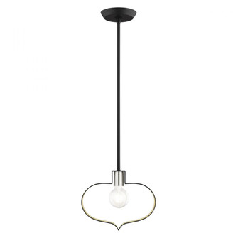 1 Lt Black & Winter Gold Mini Pendant (108|45513-04)