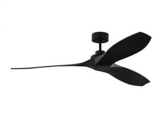 Collins 60'' Smart Indoor/Outdoor Coastal Black Ceiling Fan with Remote Control and Reversible Mo (6|3CLNCSM60MBK)
