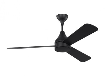 Streaming Smart 52'' Dimmable Indoor/Outdoor Integrated LED Black Ceiling Fan (6|3STMSM52MBKD)