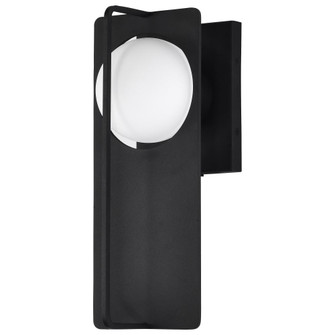 Portal; 6W LED; Medium Wall Lantern; Matte Black with White Opal Glass (81|62/1609)