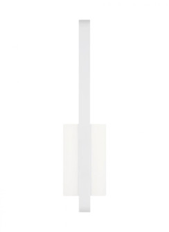 Banda Modern dimmable LED 13 Wall/Bath Vanity Light in a Matte White finish (7355|700BCBND13W-LED930-277)