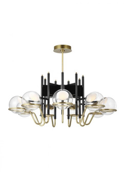 Crosby Large Chandelier (7355|700CRBY9BNB-LED927-277)