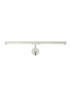 Modern Plural Faceted dimmable LED 12 Picture Light in a Polished Nickel/Silver Colored finish (7355|700PLUF12N-LED930)