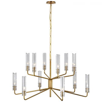 Casoria Large Two-Tier Chandelier (279|ARN 5484HAB-CG)