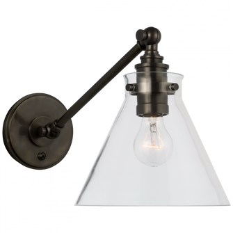 Parkington Single Library Wall Light (279|CHD 2525BZ-CG)